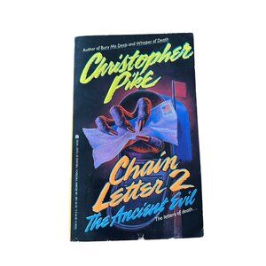 '92 Chain Letter 2 The Ancient Evil Christopher Pike Teen Horror Chapter Book